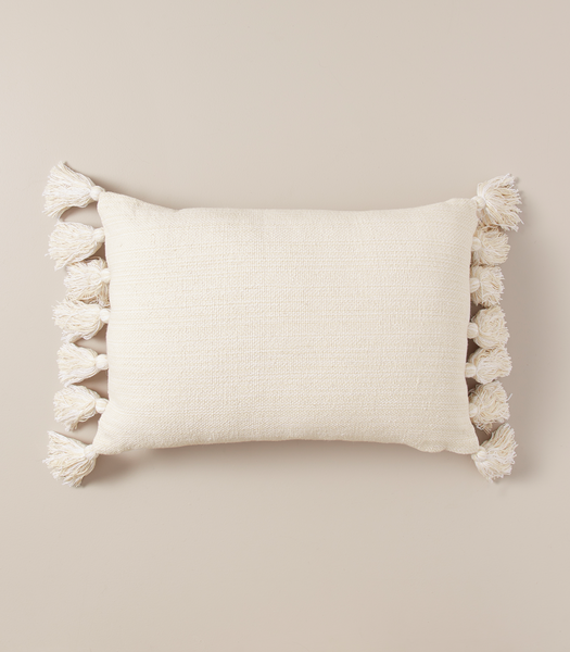 Textured Tassel Cushion | Target Australia