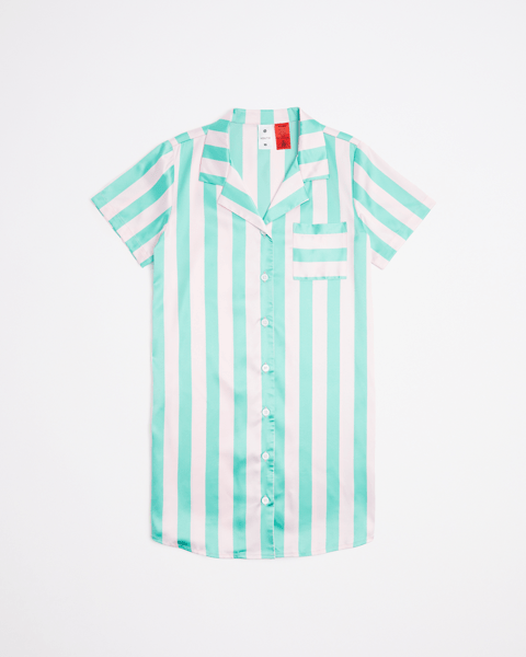 Stripe Satin Sleep Nightie Target Australia