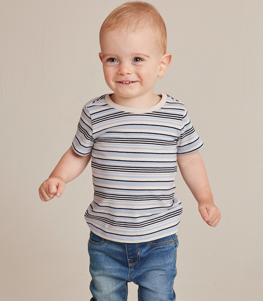 Baby Organic Cotton Stripe T-shirt | Target Australia