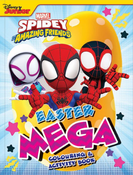 Disney Junior: Marvel Spidey and his Amazing Friends Easter Mega Colouring and Activity Book