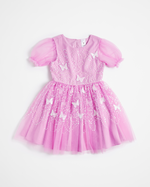 Sequin Puff Sleeve Tutu Dress | Target Australia