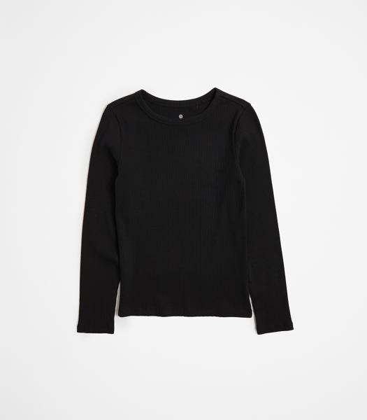 Australian Cotton Long Sleeve Rib Top Target Australia