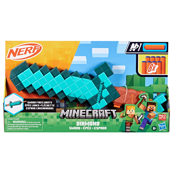 Nerf Minecraft Diamond Sword | Target Australia