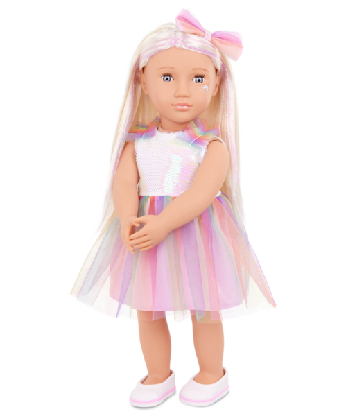 Our Generation Iris 18-inch Fashion Doll in Rainbow Outfit | Target ...