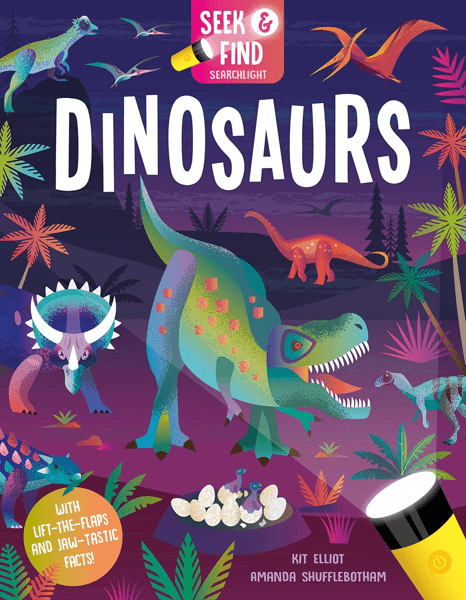 Seek And Find - Magic Torch Books: Dinosaurs - Kit Elliot | Target ...