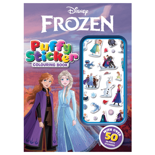 Disney Frozen Puffy Sticker Colouring Book | Target Australia