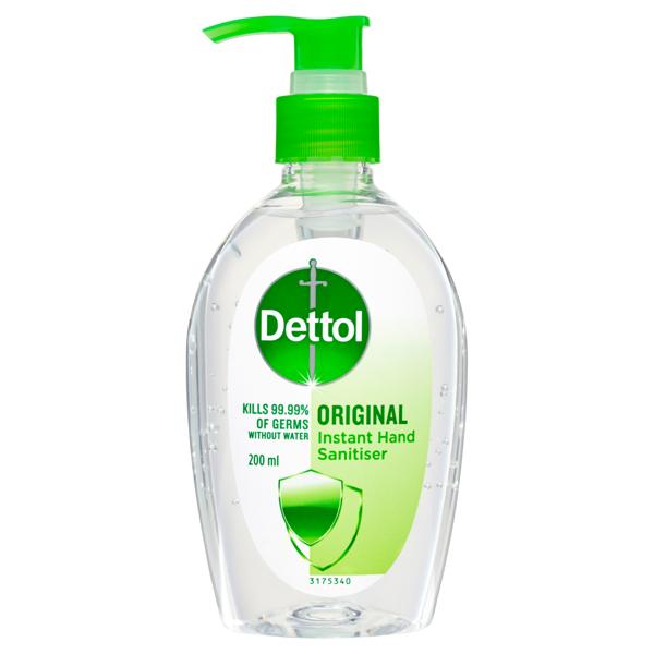 Dettol Instant Hand Sanitiser 200ml Target Australia