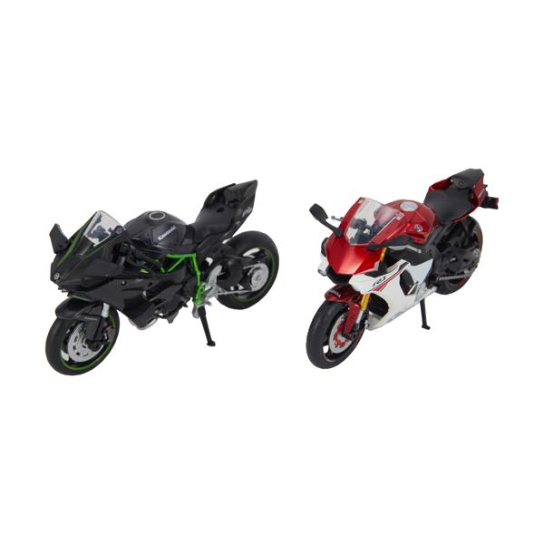 MSZ DIE CAST MOTORCYCLE 5点セット 1:12 Scale Metal Speed Zone (MSZ) Diecast Metal Scale
