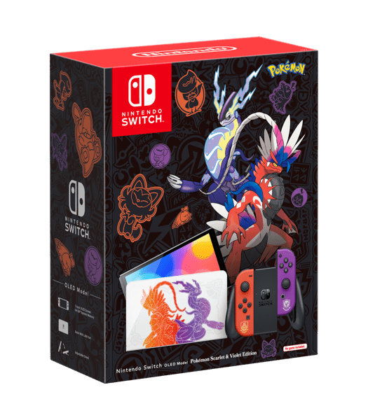 Nintendo Switch OLED Model Pokémon Scarlet & Violet Edition Console