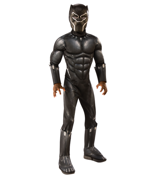 Black Panther Deluxe Kids Costume Size 6-8 | Target Australia