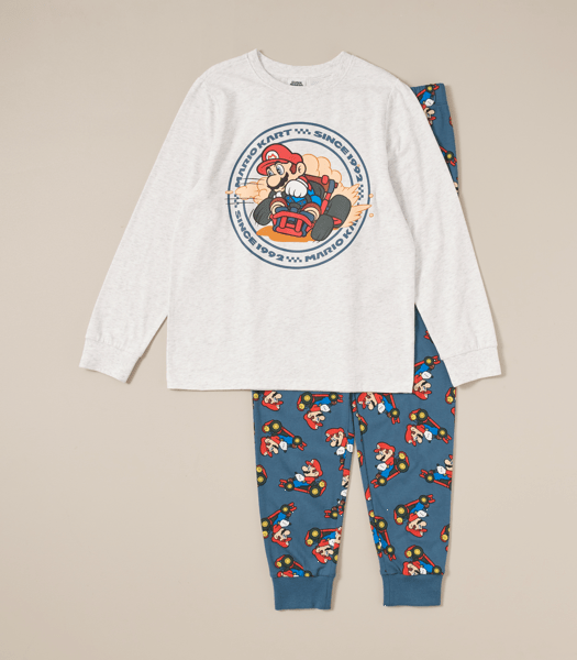 Super Mario Cotton Pyjama Set | Target Australia