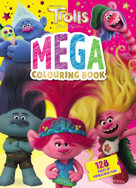 Trolls Band Together: Mega Colouring Book | Target Australia