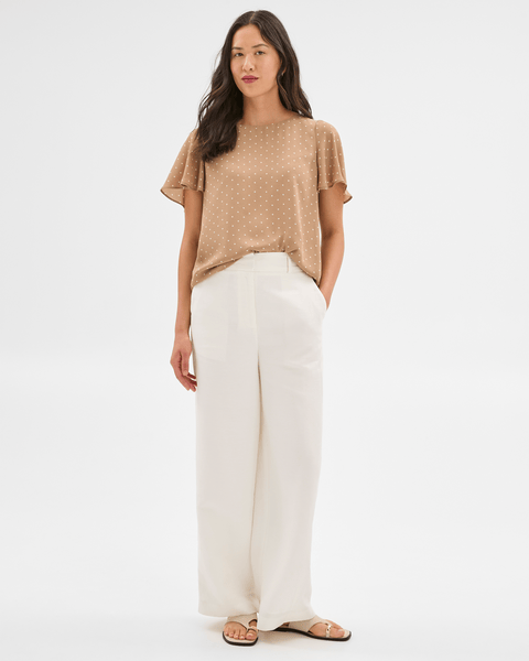 Crew Neck Blouse - Preview | Target Australia