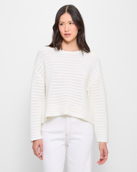 Long Sleeve Textured Knit Jumper 