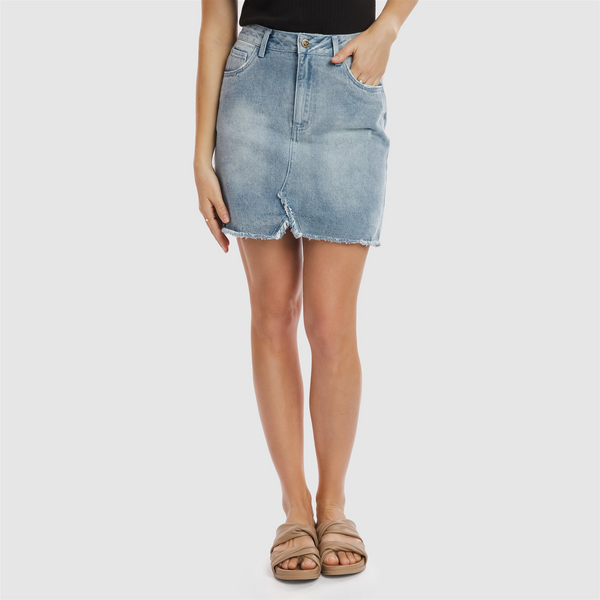 Denim mini 2024 skirt target