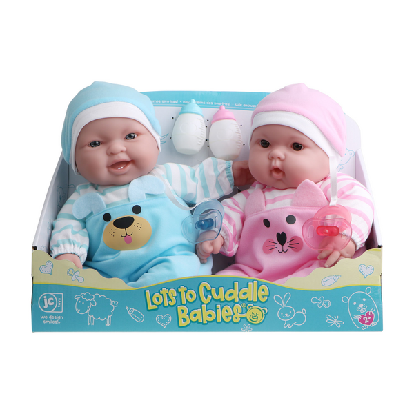 Lots to Cuddle Twin Baby Dolls Set - Assorted* | Target Australia