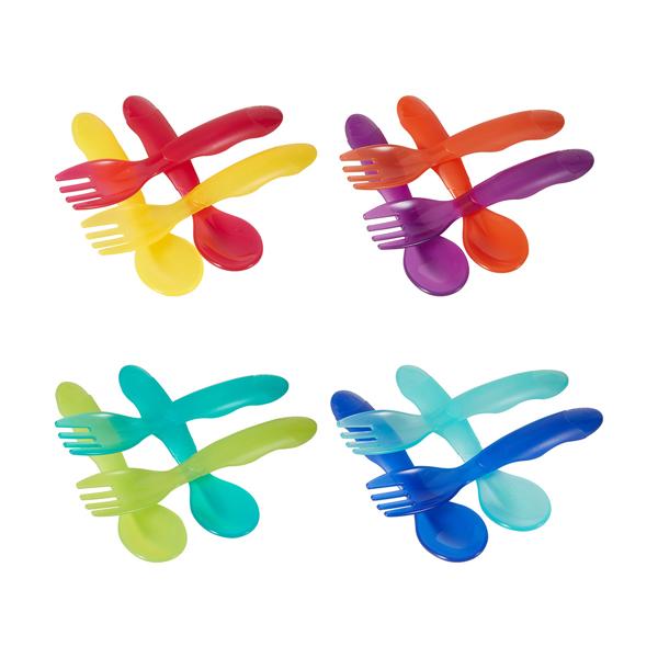 Toddler Flatware 16 Piece, Assorted Anko Target Australia