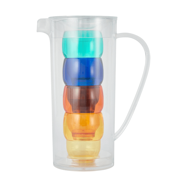 Outdoor Acrylic Drink Jug with Tumblers Anko Target Australia
