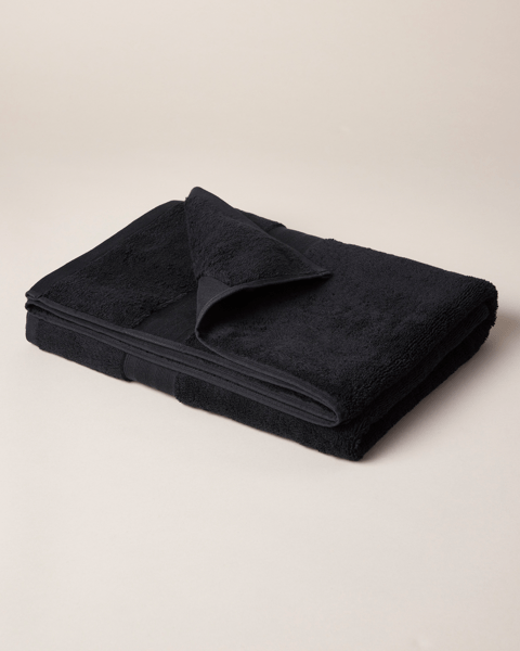 Grandeur Bath Sheet - Jet Black | Target Australia