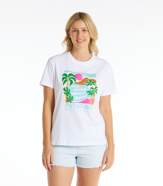 Piping Hot Boyfriend T-Shirt | Target Australia
