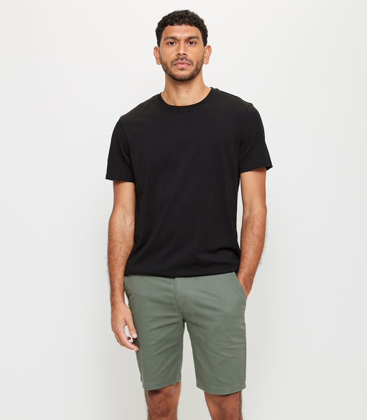 Slim Stretch Chino Shorts - Khaki | Target Australia