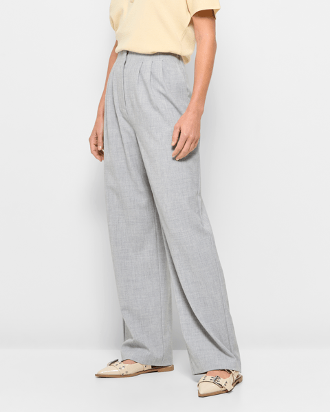 Pleat Front Full Length Flare Leg Pants - Preview | Target Australia