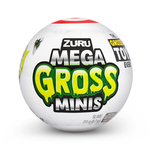 5 Surprise Mega Gross Minis Slime Capsule : Target