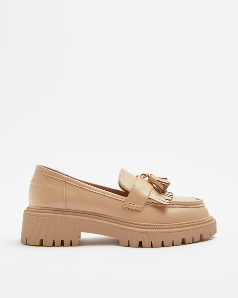 Womens Mid Heel Tassel Loafer | Target Australia