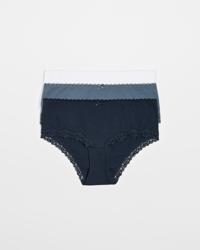 Navy Blue / White
