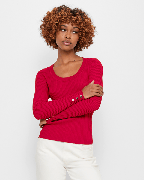 Petites Long Sleeve Fine Knit Top Dannii Minogue Target Australia