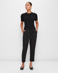 Tapered Drawcord Pants - Preview - Black | Target Australia