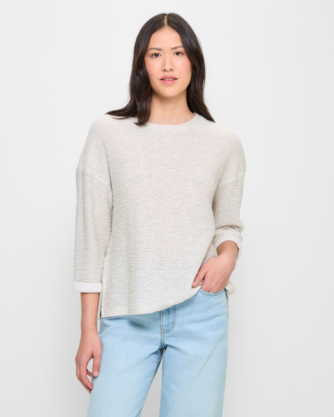 Long Sleeve Textured Knit Jumper | Target Australia