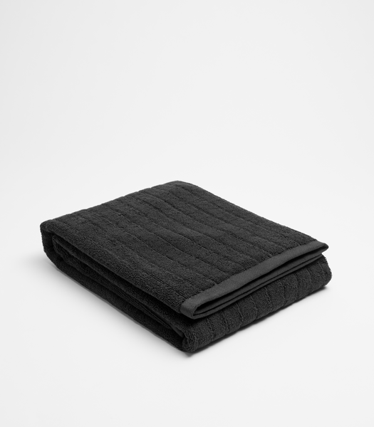 Australian Cotton Bath Sheet - Cayden - Black | Target Australia
