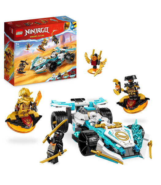 LEGO® NINJAGO Zane’s Dragon Power Spinjitzu Racing Car 71791 | Target ...