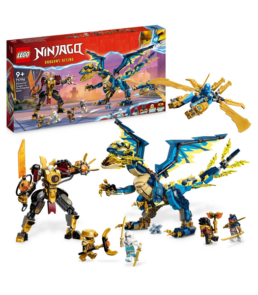 LEGO® NINJAGO Elemental Dragon vs. The Empress Mech 71796 | Target ...