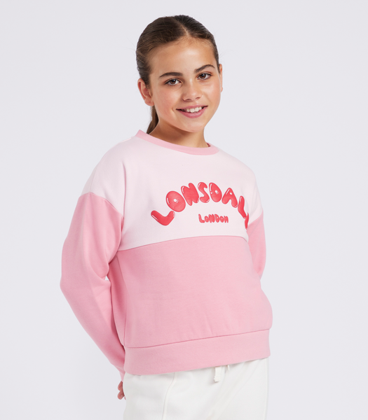 Lonsdale London Spliced Jumper - Florence | Target Australia