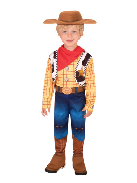 Disney Pixar Toy Story 4 Woody Deluxe Kids Costume - Size 3-5 - Toy ...