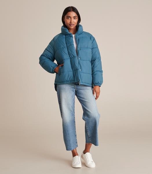 Raglan Puffer Jacket Target Australia