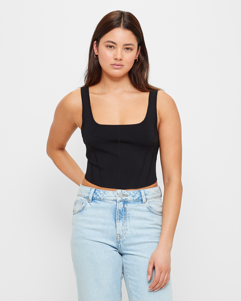 Knit Corset Bodice Top Lily Loves Target Australia