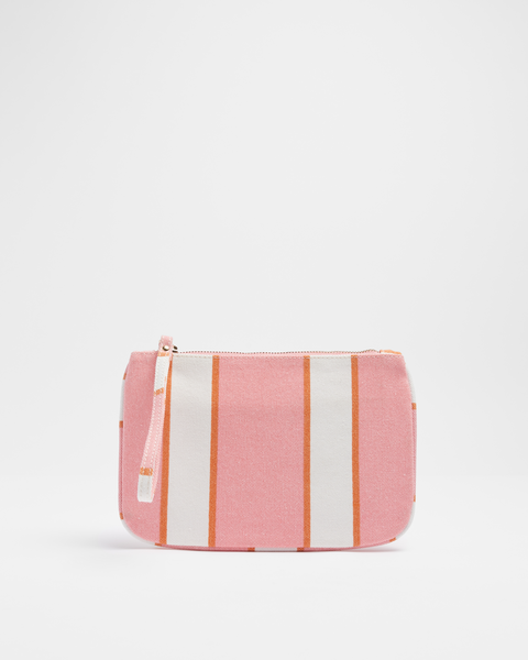 Stripe Canvas Cosmetic Pouch | Target Australia