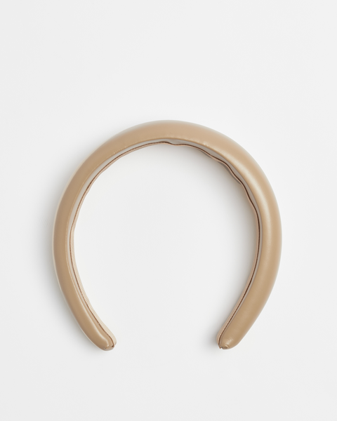 Padded Leather Look Headband | Target Australia