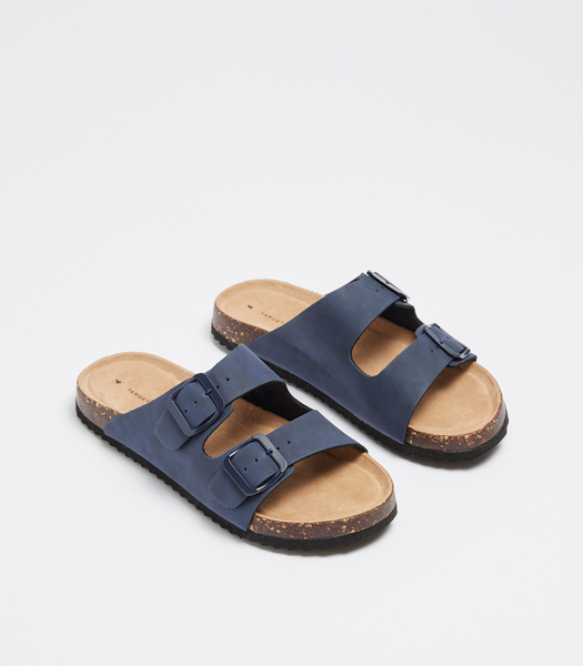Youth Moulded Cork Sandals - Navy Blue | Target Australia