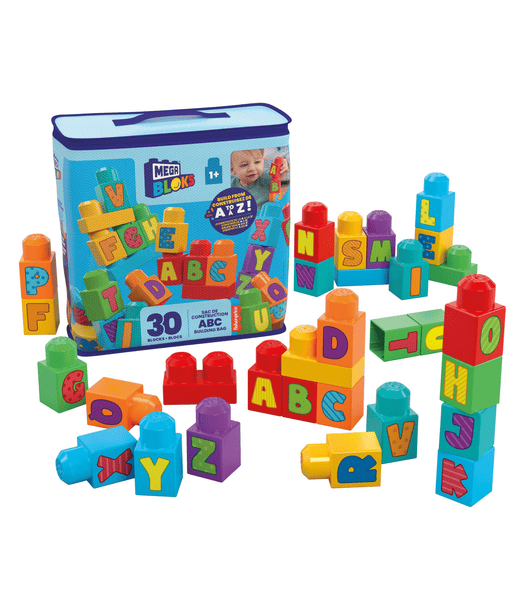 MEGA Bloks Fisher-Price ABC Building Bag | Target Australia