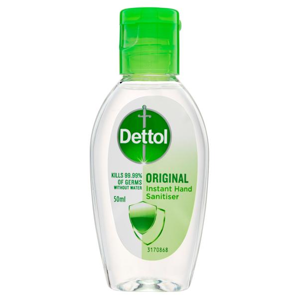 Dettol Instant Liquid Hand Sanitiser 50ml Target Australia