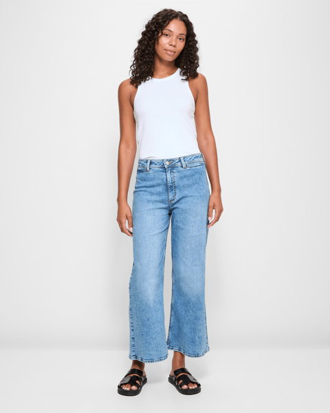 Kelsey Wide Leg Crop Trouser