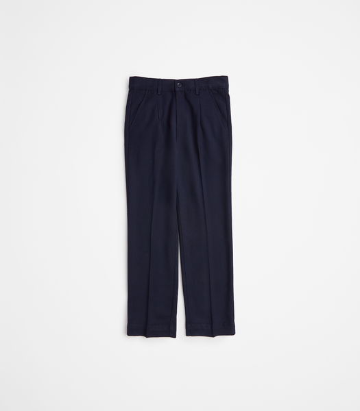 School Structured Twill Pants - Navy Blue | Target Australia