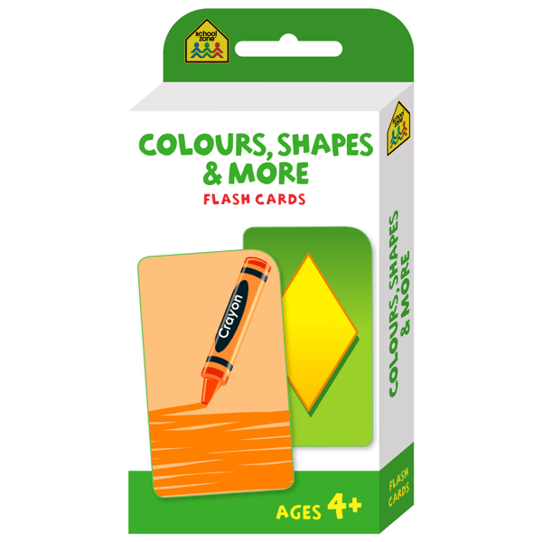 Colours Shapes & More Flash Cards | Target Australia