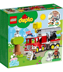 Lego duplo fire store truck target