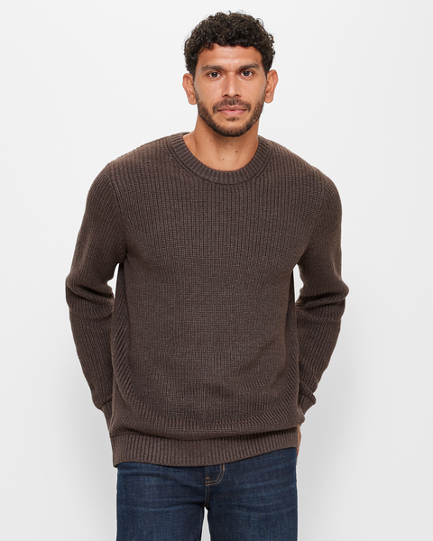 Mens Soft Touch Knit Jumper | Target Australia