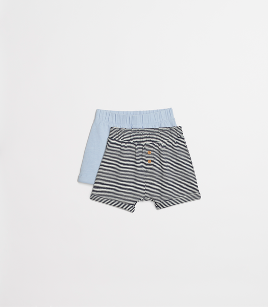 2 Pack Baby Organic Cotton Jersey Shorts | Target Australia